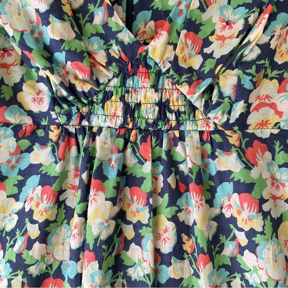 Kate Moss TopShop Iconic Pansy Print Vintage Tea Dress UK Size 8/Euro Size 36 - Picture 8 of 12